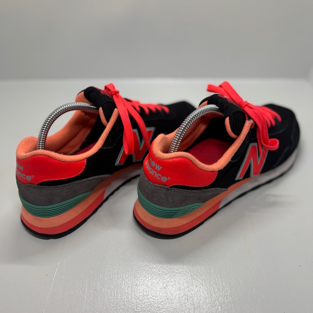 New Balance 515 Women’s Size 10 Black Coral Teal Retro Running Sneakers WL515BLC - Picture 6 of 12